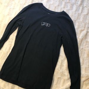 Gap Black Long Sleeve Tee